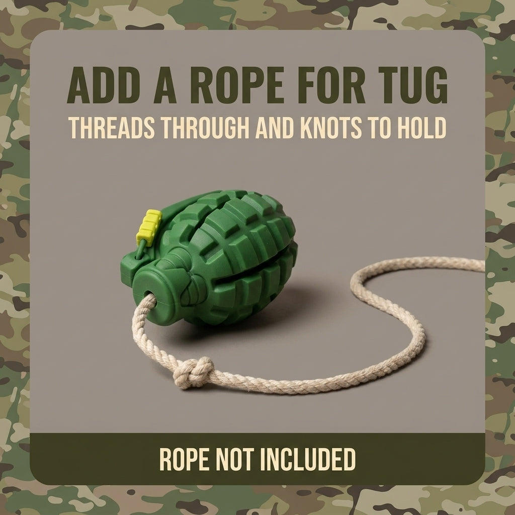 Tactical Grenade Chew Toy